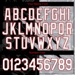 White Gray-Red Baseball 3D Jersey Pattern Scratch Graffiti Authentic Custom White Gray-Red Baseball 3D Jersey Pattern Scratch Graffiti Authentic Custom