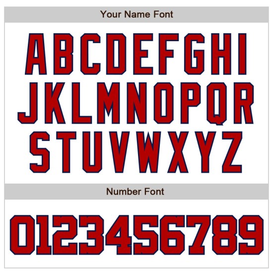 Raglan Custom Jersey Authentic Red-Navy White Sleeves Baseball Raglan Custom Jersey Authentic Red-Navy White Sleeves Baseball