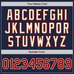 Jersey Red-Cream Authentic Navy Baseball Custom Raglan Sleeves Jersey Red-Cream Authentic Navy Baseball Custom Raglan Sleeves