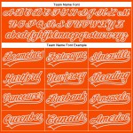 Orange Authentic Jersey Custom Baseball Pinstripe White Gray Orange Authentic Jersey Custom Baseball Pinstripe White Gray