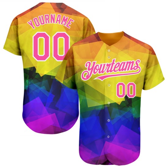 Baseball Jersey Love Authentic Custom Love Pride Is Month 3D LGBT For Rainbow Baseball Jersey Love Authentic Custom Love Pride Is Month 3D LGBT For Rainbow