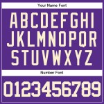 Custom Jersey Baseball Cream Authentic Purple Custom Jersey Baseball Cream Authentic Purple