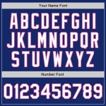 Royal Authentic Jersey White-Pink Baseball Custom Sleeves Raglan Royal Authentic Jersey White-Pink Baseball Custom Sleeves Raglan