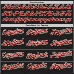 Jersey Baseball Raglan Authentic Custom Sleeves Red-Kelly Green Black Jersey Baseball Raglan Authentic Custom Sleeves Red-Kelly Green Black
