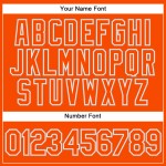 Orange Authentic Jersey Custom Baseball Pinstripe White Gray Orange Authentic Jersey Custom Baseball Pinstripe White Gray
