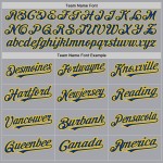 Royal-Yellow Raglan Baseball Gray Custom Jersey Authentic Sleeves