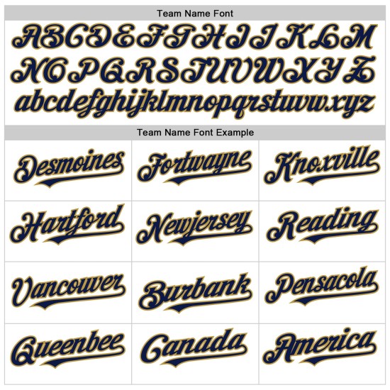 Baseball Old Gold Authentic Custom Navy-Orange Jersey White Baseball Old Gold Authentic Custom Navy-Orange Jersey White