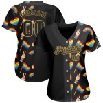 Custom Rainbow Baseball Love Pride 3D Jersey Love Is Month LGBT For Authentic Custom Rainbow Baseball Love Pride 3D Jersey Love Is Month LGBT For Authentic