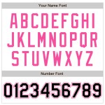 Sleeves White Black-Pink Baseball Custom Jersey Raglan Authentic Sleeves White Black-Pink Baseball Custom Jersey Raglan Authentic