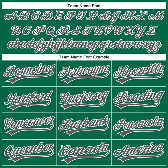 Kelly Custom Authentic Gray Steel White Baseball Jersey Green Pinstripe Kelly Custom Authentic Gray Steel White Baseball Jersey Green Pinstripe