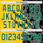 3D Authentic Green Pattern Custom Graffiti Yellow-Black Baseball Jersey Scratch Kelly 3D Authentic Green Pattern Custom Graffiti Yellow-Black Baseball Jersey Scratch Kelly