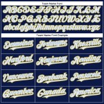 Jersey Authentic Yellow-Light Custom Blue White Navy Baseball Jersey Authentic Yellow-Light Custom Blue White Navy Baseball